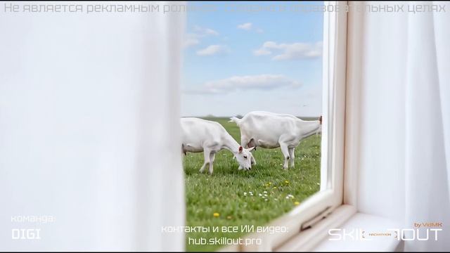 Kabrita [DIJI] ИИ реклама соревнования SKILLOUT