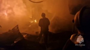 Пожар в Лунево 23.03.2026 год.