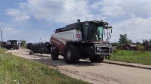 Перегон комбайнов Торум785.