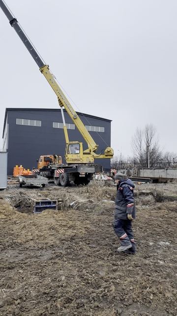 Строительство цеха. ЮгСтройКомплект