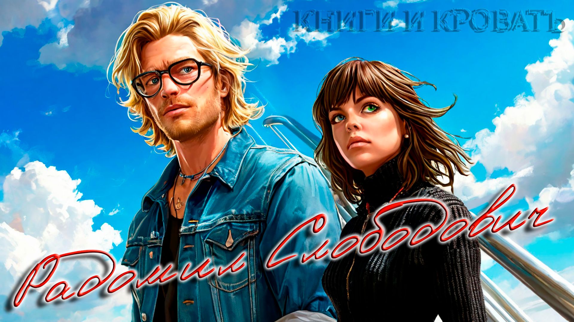 Радомил Слободович "Книги и кровать" (2024)