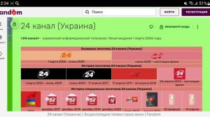 История логотипов общетематических и информационных телеканалов Украины