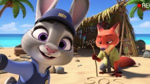 Видеоблог: 24 часа на необитаемом острове 😂 (Забавные моменты из «Зверополиса 2» | Фан-версия)