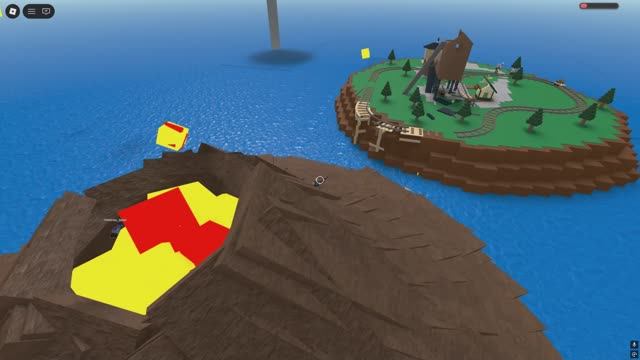 Я выжал в стихийных бедствиях в Roblox.