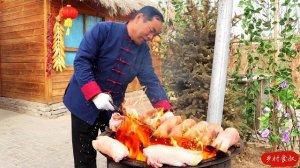 Лучшие в мире рулеты. Свиные рулеты на гриле с тмином. Кухня Китая