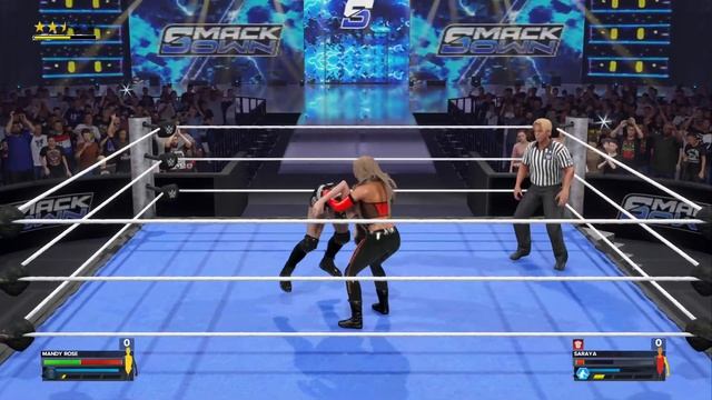 WWE 2K24 - Mandy Rose vs Saraya (c) USA womens Championship