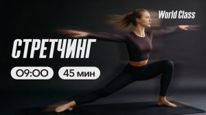 СТРЕТЧИНГ с Анастасией Филипьевой | 23 марта 2026 | Онлайн-тренировки World Class