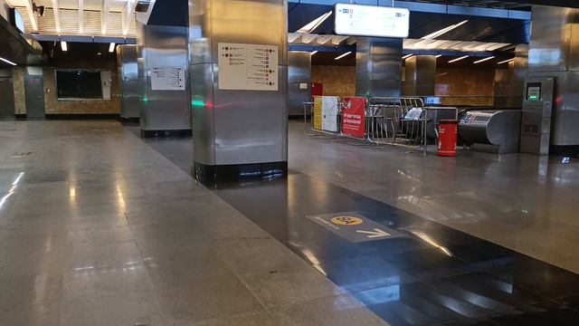 Пусковая станция метро Деловой Центр и пересадочный узел