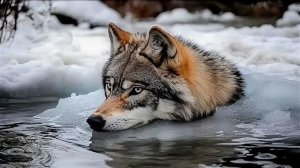 Вмёрзший волк УМОЛЯЛ ГЛАЗАМИ_ Поступок старика, который невозможно забыть.