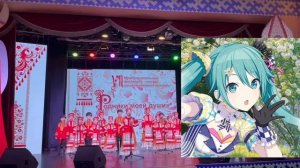 Заслуженный коллектив народного творчества вокальный ансамбль "Родная песня". Песня "Вишенка"!