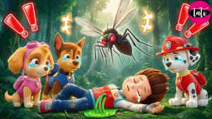 Щенячий патруль и Маршалл. Залипательное видео. Мультфильм для детей и малышей. Анимация 406