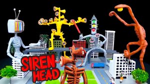 📢 СИРЕНОГОЛОВЫЙ 📢 - ФИГУРКА СВОИМИ РУКАМИ. SIREN HEAD ФИГУРКА.