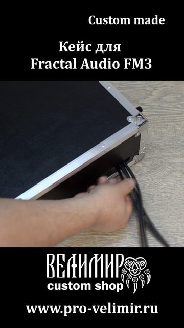 Кейс для Fractal Audio FM3 педаль экспрессии  Мастерская Велимир workshopvelimir customshop