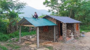 Начинаю строить потрясающую кухню рядом с домом. Серия 40. Хуан Ли