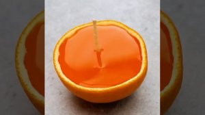 Свечи из апельсина 🍊
