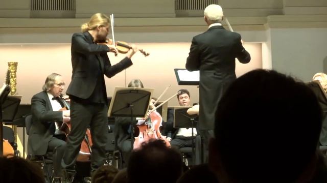 David Garrett - J.Brahms: Violin Concerto in D major, Op.77, fragm. 1 - Moscow 02.03.2015 смотреть онлайн