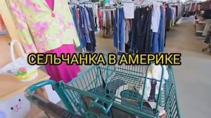 Сельчанка в Америке / МАГАЗИН СЕКОНДХЕНД ШОПИНГ В США