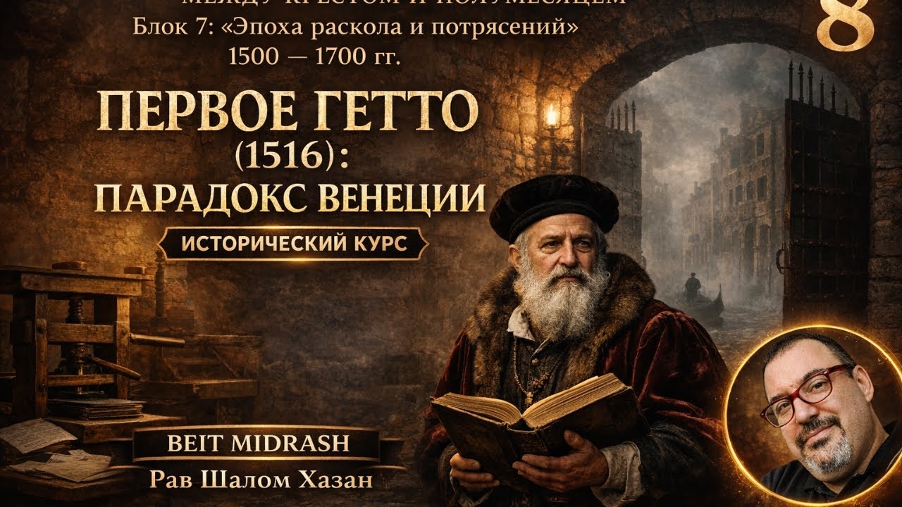 Урок 8: ПЕРВОЕ ГЕТТО (1516): ПАРАДОКС ВЕНЕЦИИ