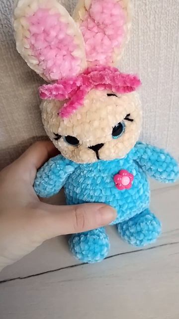 Зайка игрушка ручной работы от Мимисити срочно купить, милая, красивая зайка для деток #мимисити #вя