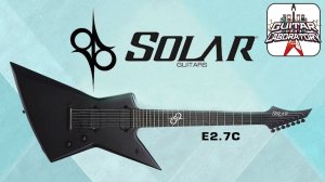 Электрогитара Solar E2.7C - семиструнный эксплорер!