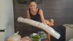 Распаковка с Ленты! Жарим отбивные! Сажаем томаты от Якова! Перчики взошли! Ура!