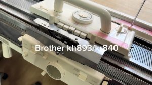 Brother kh893/kr840 вязальная машина 5 кл. тел 89153201139