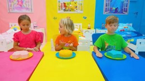 Крис и Николь - Челлендж розовый против синего