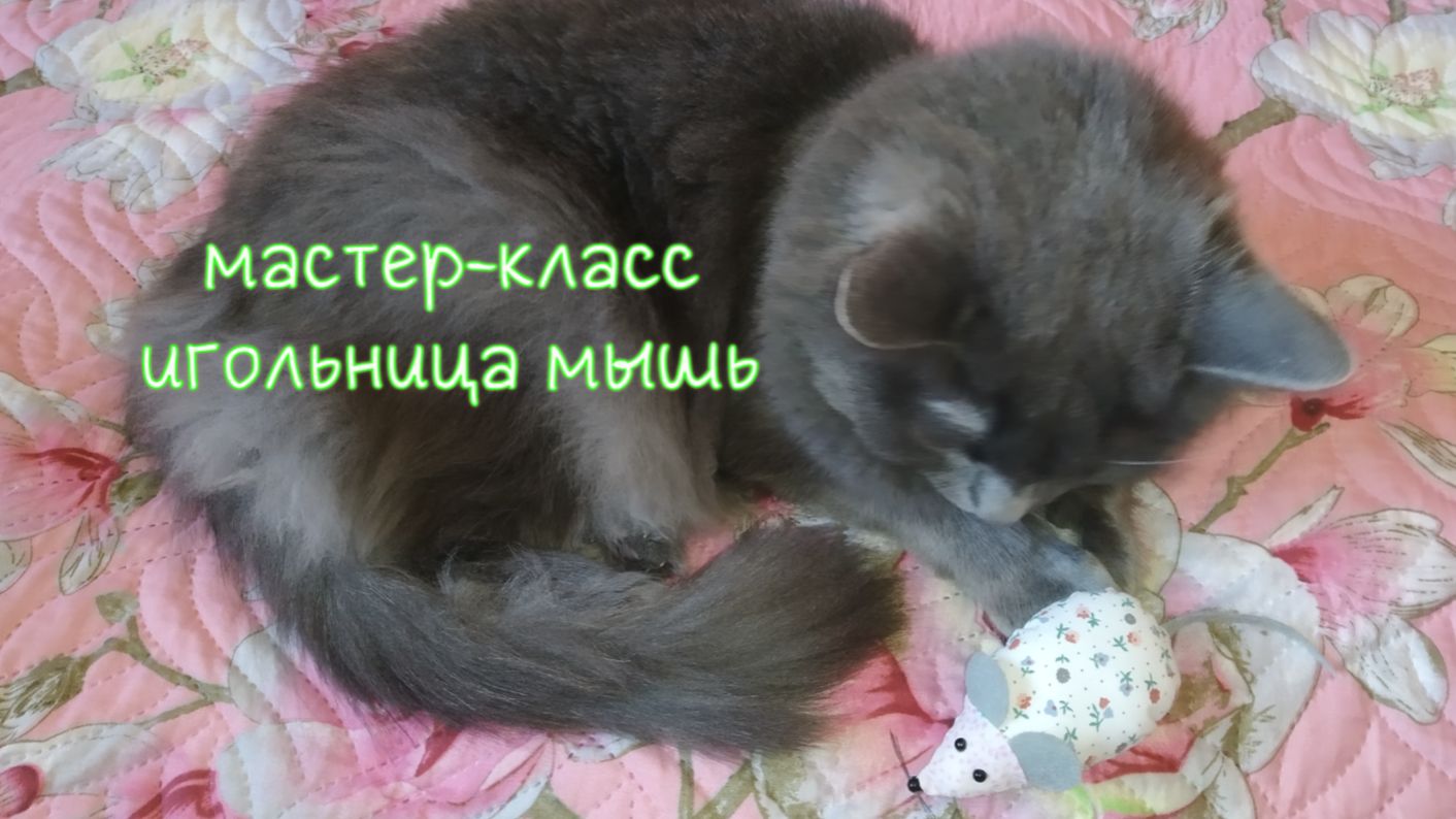 МК Игольница-мышь / Needle Bar Mouse Tutorial