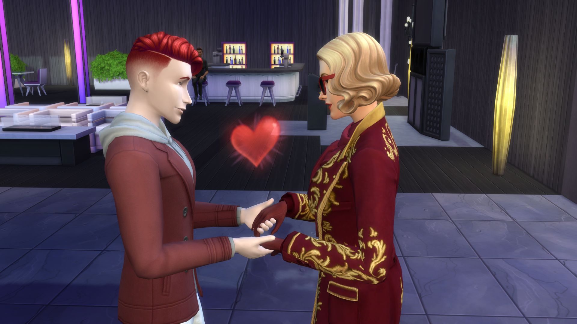 Not So Berry. The Sims 4.  Красный №12. Нашли свою любовь.