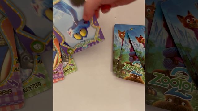 Обзор карточек Зверополис Zootopia