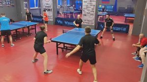 отбор Закзун/Орлова (1158) - Виноградов/Шарый (1081) настольный теннис 22.03 Парный МИКСТ турнир