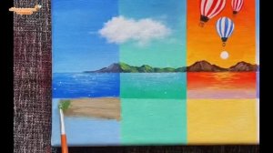 Поэтапное рисование. Рисуем природу вместе.