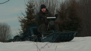 ИСПЫТАНИЯ МОТОСОБАКИ ПО СЫРОМУ СНЕГУ | ПОИСК ЛОСИНЫХ РОГОВ