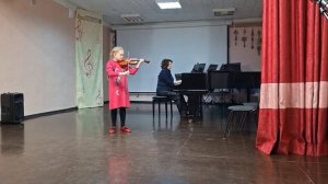 Смолякова Мария 9 лет Риддинг Концерт си минор1 часть