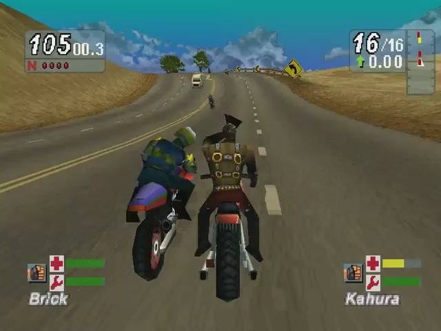 Road Rash Jailbreak Прохождение без комментариев #4