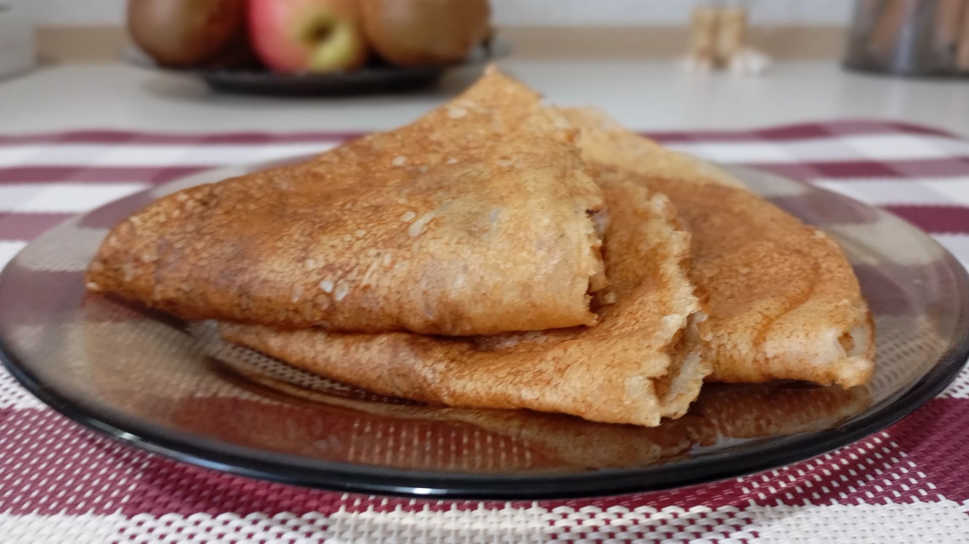 На завтрак ТВОРОЖНЫЕ блинчики.