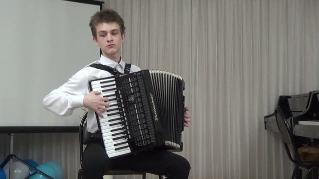 А.Прибылов «Сонатина №5» испол. Карантиниди Олег, 14 лет, аккордеон МБУ ДО ДМШ г.Новоалександровска