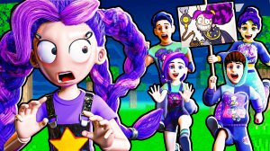 АРМИЯ ФАНАТОВ ПРЕСЛЕДУЕТ ЛИЛИ ЛАВБРЕЙДС В МАЙНКРАФТ