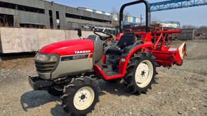 YANMAR AF-17 !!507М/Ч!! 4ВД, АВТО ГОРИЗОНТ-ГЛУБИНА, ФРЕЗА YANMAR 1.3М, ВО ВЛАДИВОСТОКЕ