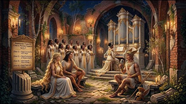 Рок - опера Anamnesis. Глава 4. Стих 6. Рассказ Гермеса часть 3