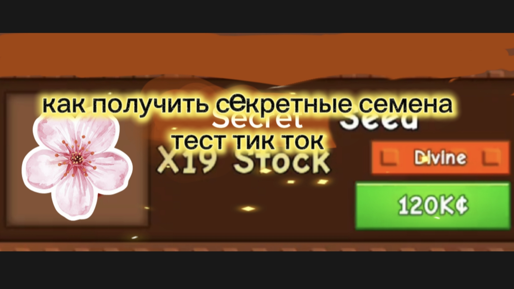 как получить секретные семена тест лайфхак из тик тока