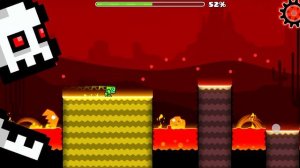 Прохождение игры геометрии дэш уровень(press start)