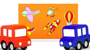 4 машинки собирают ПАЗЛЫ! 🧩 Видео про машинки для мальчиков