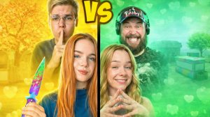 GENTLEMAN и ЕВЖЕНИЯ vs КАЗАШКА и МАФИОЗНИК - ЛЮБОВНАЯ ДУЭЛЬ НА НОВЫЙ NAMELESS НОЖ В STANDOFF 2