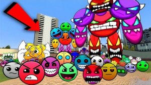 ДЖЕОМЕТРИ ДАШ МОД ЛОБОТОМИЯ GEOMETRY DASH FIRE IN THE HOLE ЗА МНО ГОНЯТСЯ РЕАКТЫ В ИГРЕ Ё МОЁ