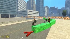 БУ ИСПУГАЛСЯ НЕ БОЙСЯ Я ТЕБЯ ДОГОНЮ! ПОГОНИ НА МАШИНЕ В Garry`s Mod