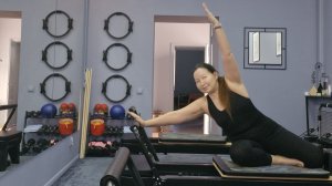 ПИЛАТЕС РЕФОРМЕР ЛУЧШЕ ЗАЛА. КЛАССНЫЕ УПРАЖНЕНИЯ НА ВСЁ ТЕЛО. ДЕЛАЙ СО МНОЙ 💪