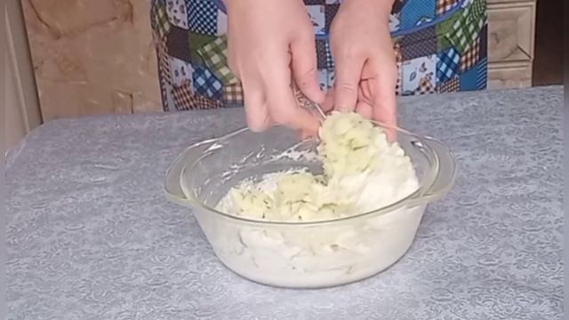 Оладушки из картофельного пюре