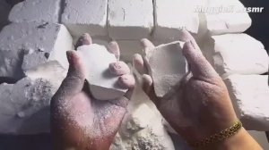 АСМР!!! 100 + белой магнезии !!!