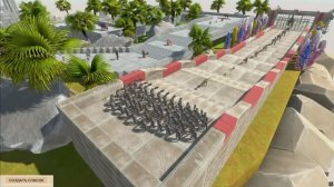 ARBS: ПРОХОЖДЕНИЕ ОБЕЗЬЯН — ПОЛОСА ПРЕПЯТСТВИЙ ИЗ РАЗНЫХ РАС! 🐒🦧🍌🔥💀 ЧАСТЬ 2